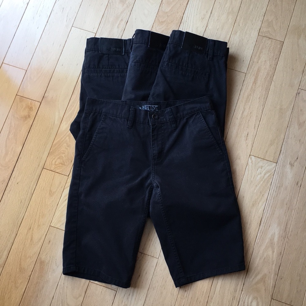 Rude Men’s shorts, black